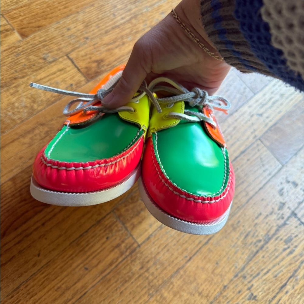 Sperry Top Sider *Rare* Neon size: 7 - Picture 7 of 8